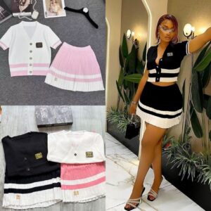 Varsity Knit Co-ord Set