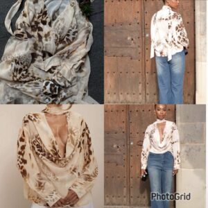Sexy Cowl Neck Top