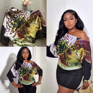 Stylish Asymmetrical Off Shoulder Blouse