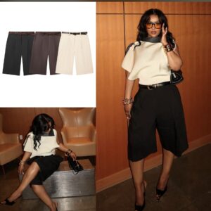 Zara Belted Jorts