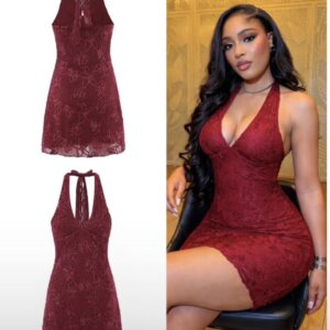 Halter Neck Dress