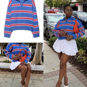 Stripes Loose Knit Jumper