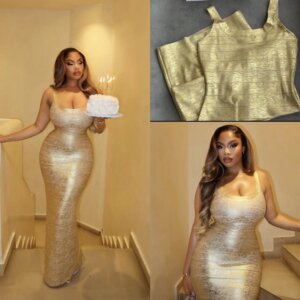 Strapless Bandage Dress