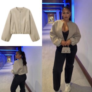 Zipper Bomper Jacket