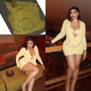 Cowl Neck Dress