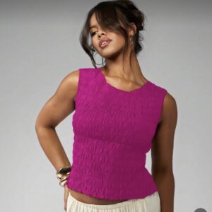 Smoked Pink Top