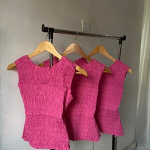 Smoked Pink Top