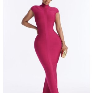 Bandage Maxi Dress
