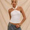 Ring halter Top