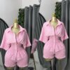 Clinched Smokey Two-piece Set