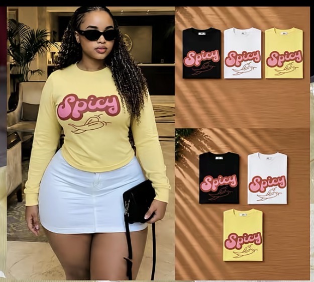 Spicy Graphic Basic Top