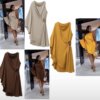 Asymmetric Draped Dress