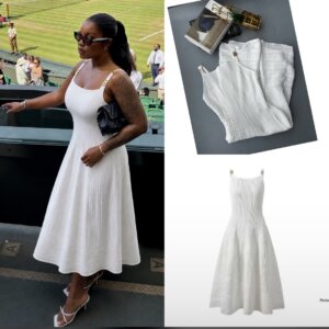 Buckle Suspender Dress