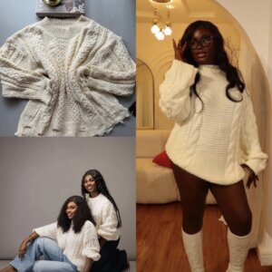 Knitted Sweater Top