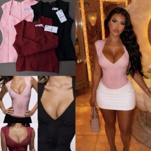 Pit Strap Bandage Dress