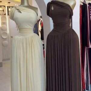 Ruched Offshoulder Dress