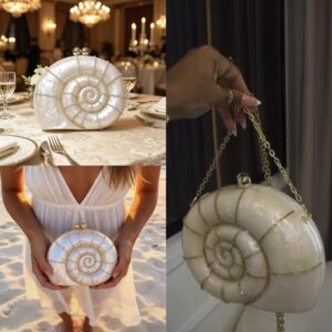 Seashell Clutch Purse