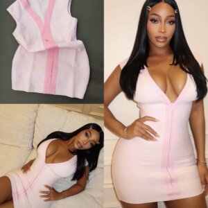 Tiger Mist Sculpted Bandage Dress