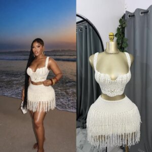 Chic Crochet Beach Set