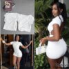 Open Back Mini Dress