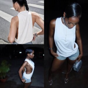 Open side Tank Top