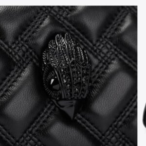 Quilted Woven Shoulder Bag