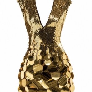 Sequin Patchwork Dress