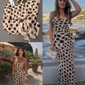 Sheer Polka Dot Dress