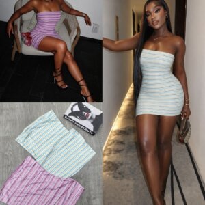 Strapless Mini Dress